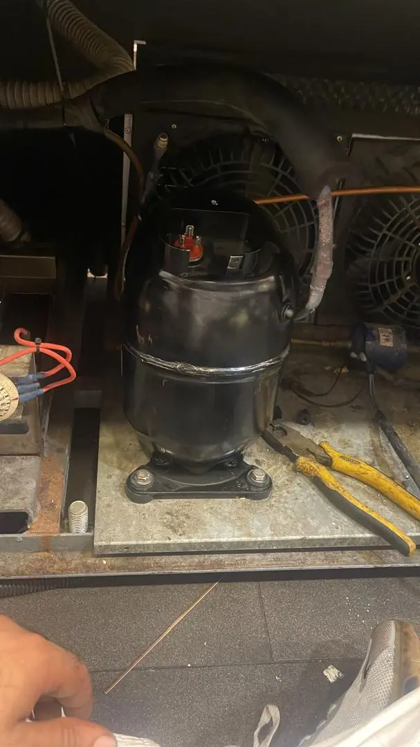 Chiller repair testing and verification